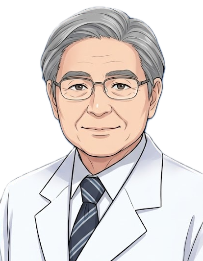 奴田原 紀久雄 医師のイラスト