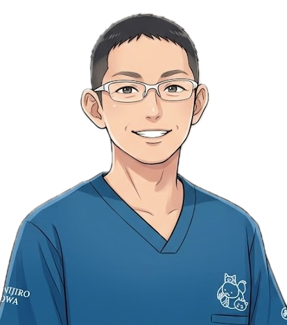 大岩 祐一郎 医師のイラスト